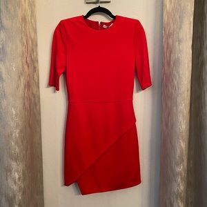 NWT- Alice + Olivia, size 6 red dress